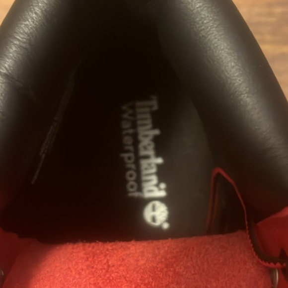 New red timberland boots - Picture 5 of 5
